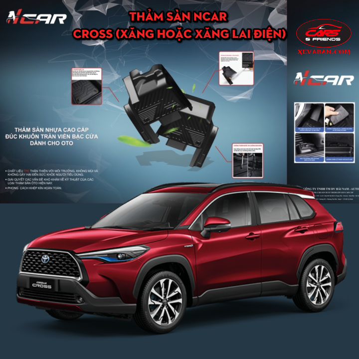 Thảm sàn Ncar cho TOYOTA CROSS